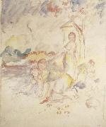The Washerwomen, Pierre Renoir